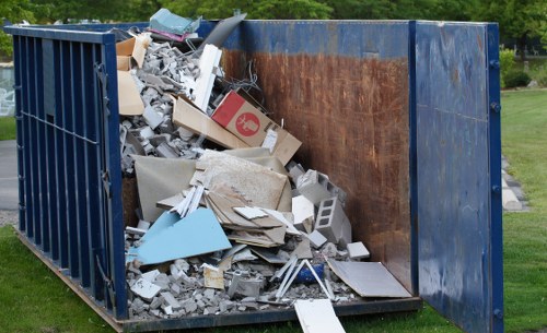 Demolition and debris removal at a Lee site