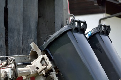 Customer placing a skip hire order online in Lee