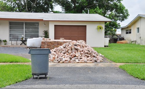 Efficient builders waste removal process