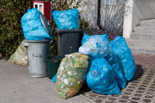 Eco-friendly disposal of household waste