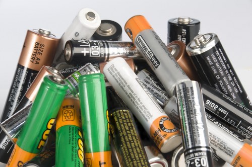 Volunteers receiving donated furniture from a reused items collection